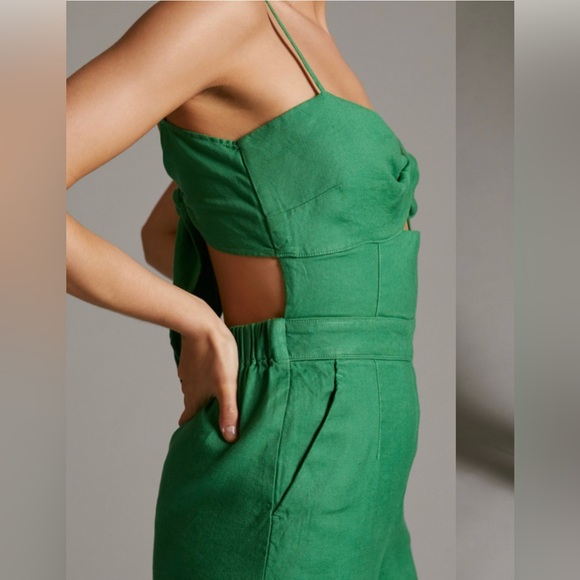 Maeve Cutout Linen Jumpsuit - Picture 5 of 14